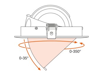 Spot Vario LED encastré