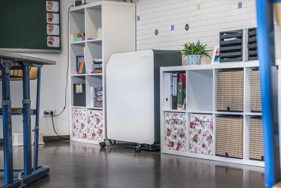 Safe Learning With UV-C Air Disinfection, Max-mannheimer Middle School, Garching