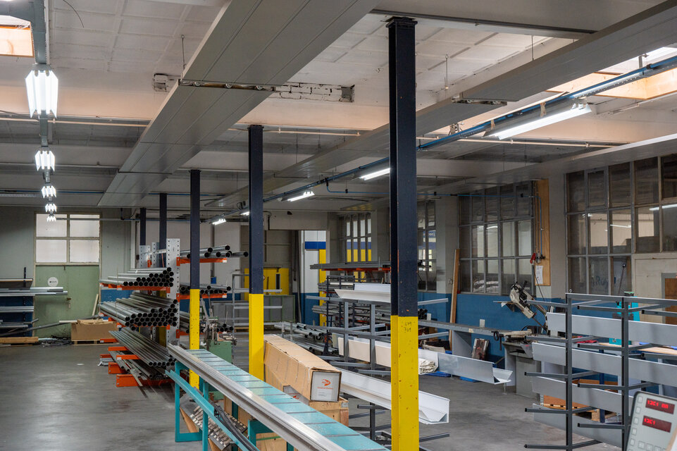 Ledification at sun protection company with led tubes